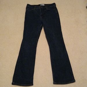 Levi Strauss Jeans, At Waist Bootcut, Misses 12 long